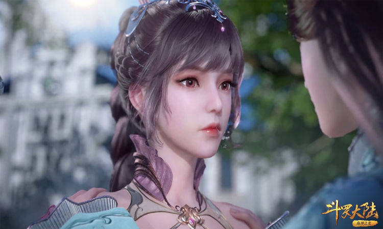 斗罗大陆:粉丝ps唐三和小舞婚纱照,还是古代风格,看着