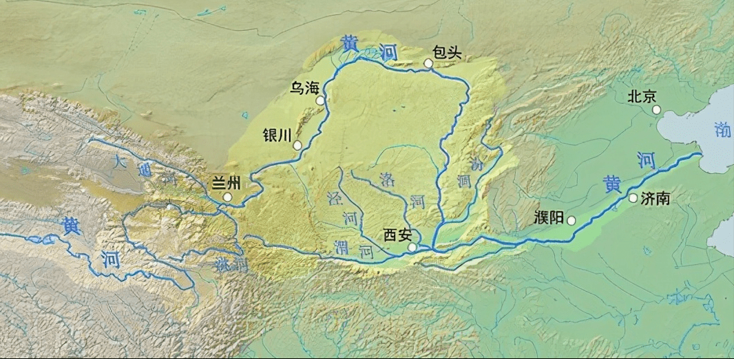 在黄河几字形里汉族和蒙古纠缠300年河套地区的重要性