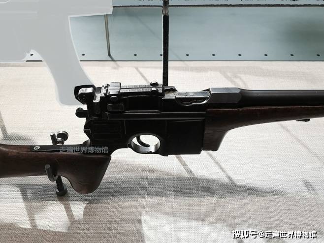 中国大沽造船所仿德国毛瑟7.63毫米卡宾枪(局部).