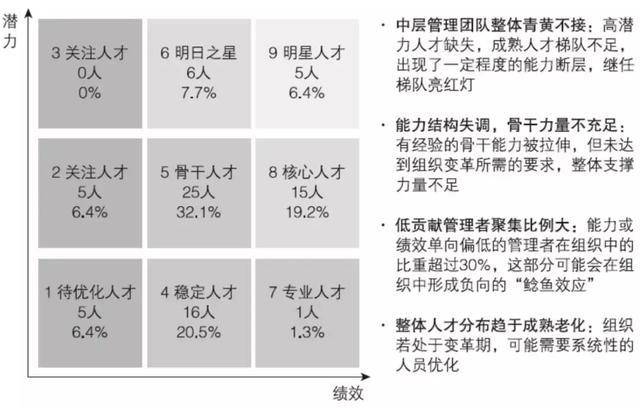 企业人才地图全面解析附动态九宫格案例