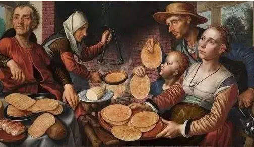 中世纪欧洲人以黑面包,炖豆子为主食,同一时期的中国人在吃啥?
