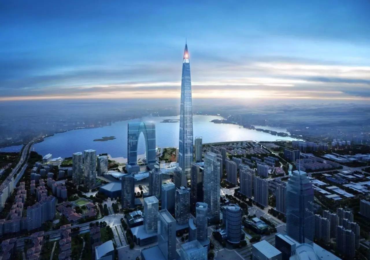 江苏的第一高楼,高729米,建筑面积37万平方米,位于苏州