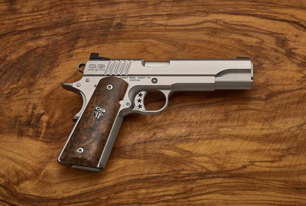 原创卡博特推出"国家标准"1911手枪 挑战美国枪械制造的顶级水准