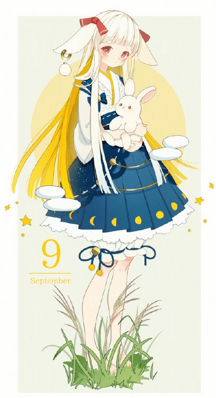 十二月份拟人化,全员化身超可爱的萌妹,总有一位是你喜欢的