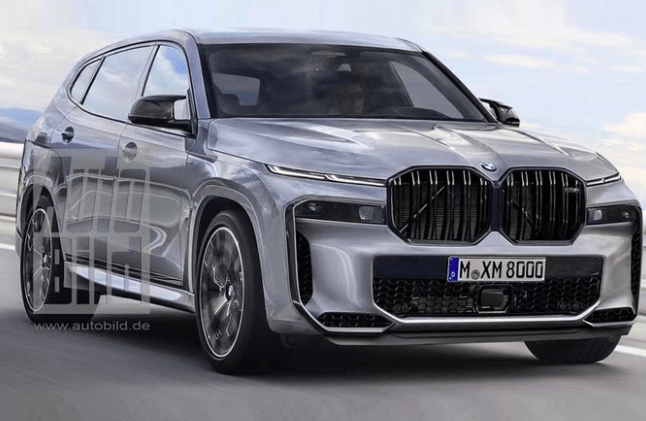宝马全新旗舰suv x8来了!4.4t v8混动,溜背轿跑设计