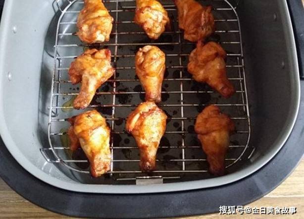 在家自己制作香烤鸡翅