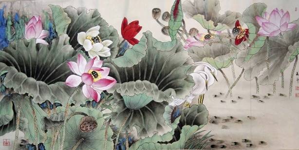 (中国轻工精致生活网副总编:马胜利)王斗先生,为现今画坛著名工笔画家