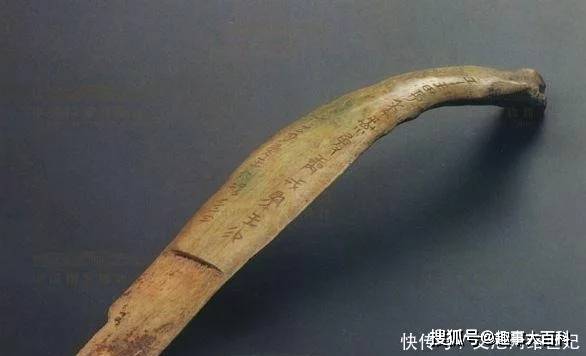 原创这块牛骨头来自三千年前,看模样是普通骨匕,却成了难得的国宝