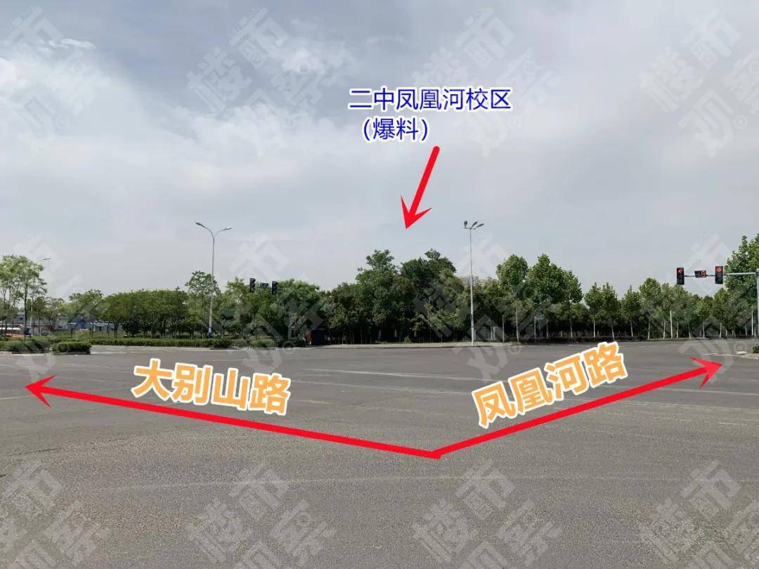 六安二中凤凰河校区位置曝光!罍街年底或将开业!