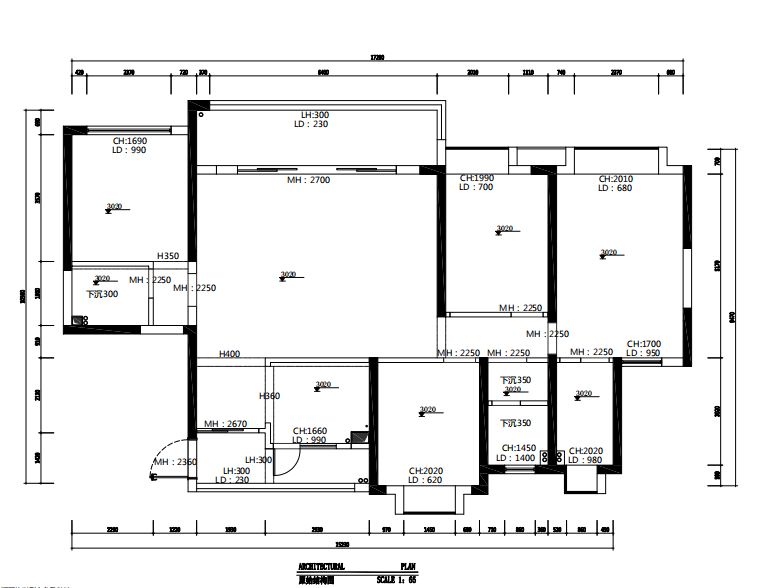 联泰天禧175㎡户型图