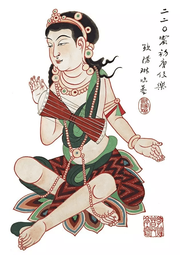 敦煌壁画复原图:重新揭开大美敦煌千年面纱