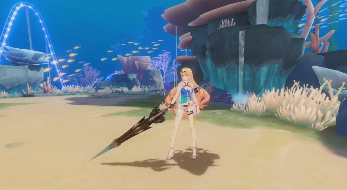 原创原神泳装还是差了崩坏3一截,美工组怂了?还好保留了灵魂