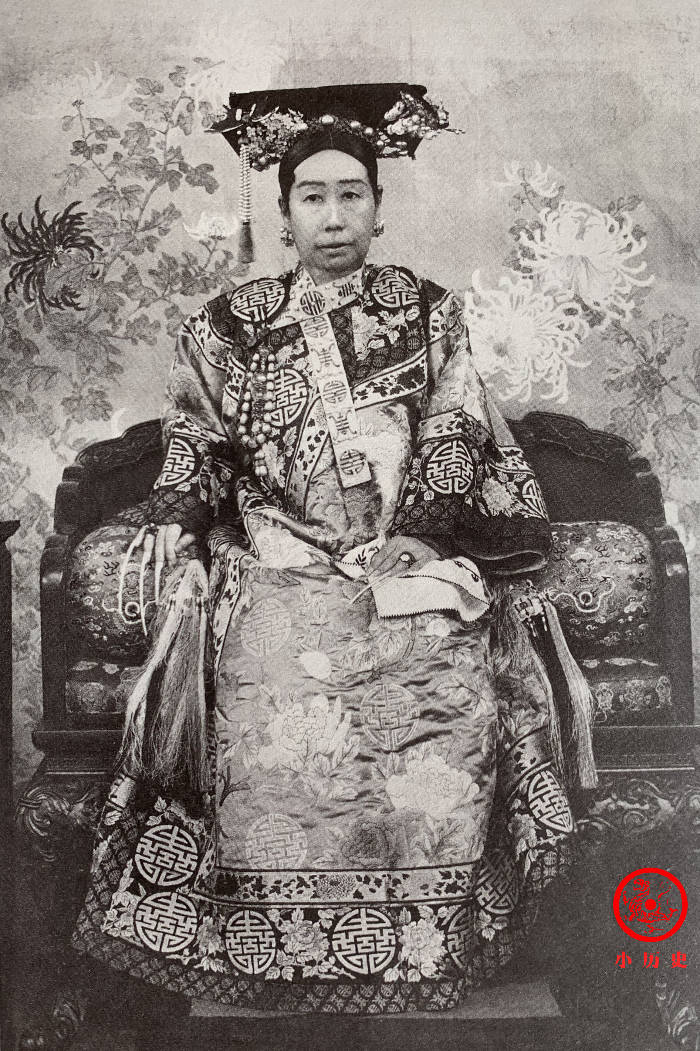 1904年,慈禧太后.