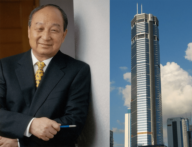 高355米深圳跨世纪的地标建筑赛格广场由陈世民大师设计