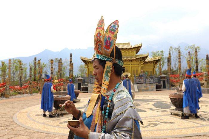 祭天是纳西族最重要的祭祀仪式.