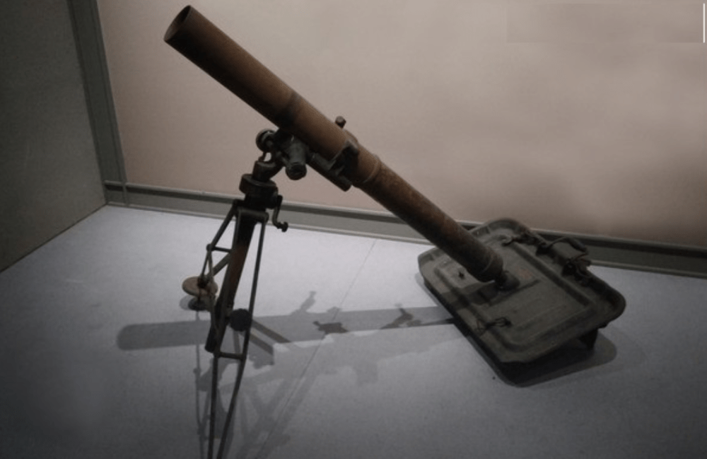 原创民国中国军队装备的国产82毫米迫击炮