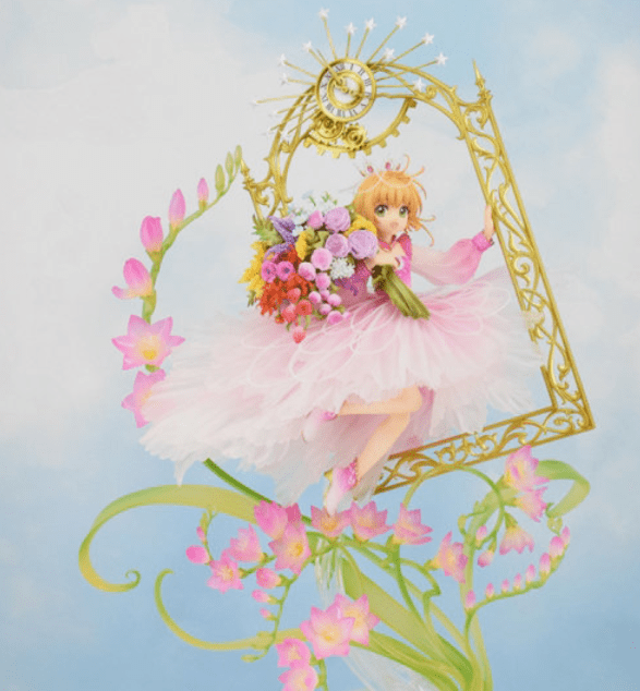《魔卡少女樱》推出小樱造型手办,造型唯美华丽,与原画尚有差距