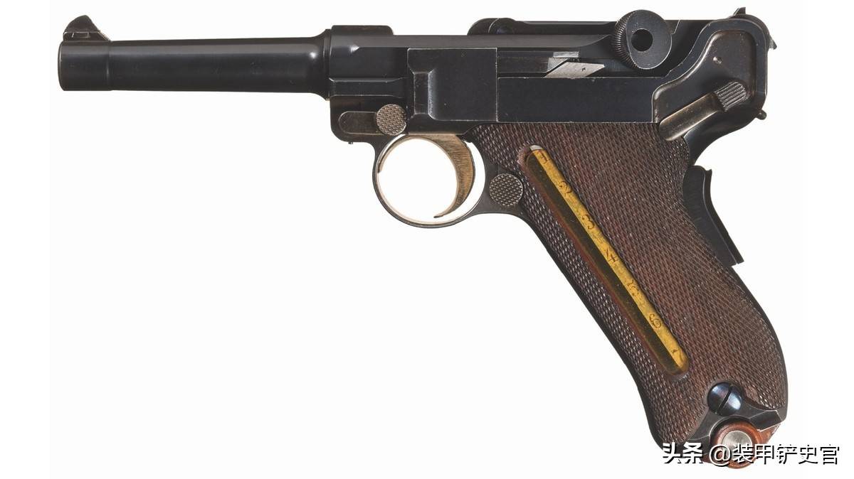 鲁格家族中第一款9毫米口径型号:鲁格m1902型手枪