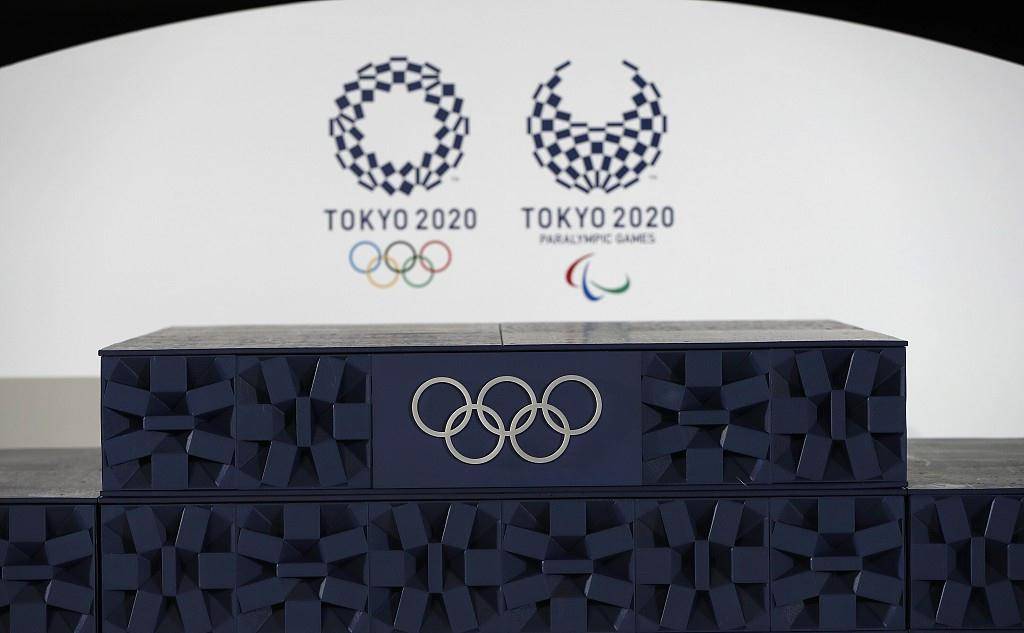 东京奥运会倒计时50天 颁奖音乐服装和领奖台亮相
