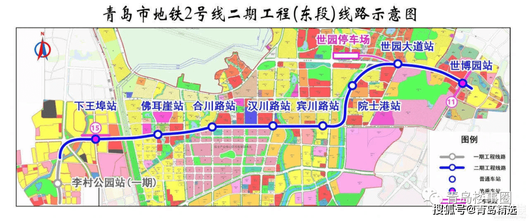 工程站点名称: 02 青岛地铁6号线二期勘察 日前,西海岸老城区地铁传