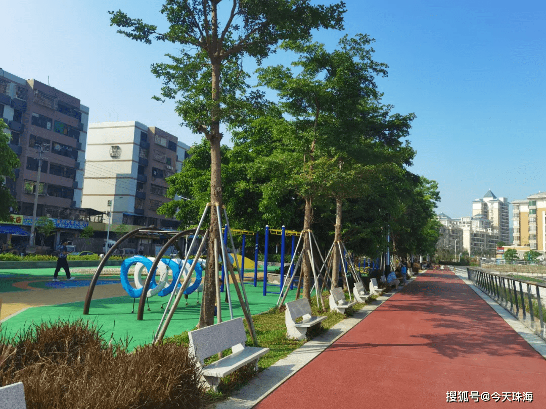 珠海斗门白藤街道白藤头街心公园,"遛娃圣地"已建好,就等你来