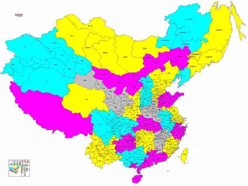 原创从五张地图看清朝的扩张历史从弹丸之地到统一全国