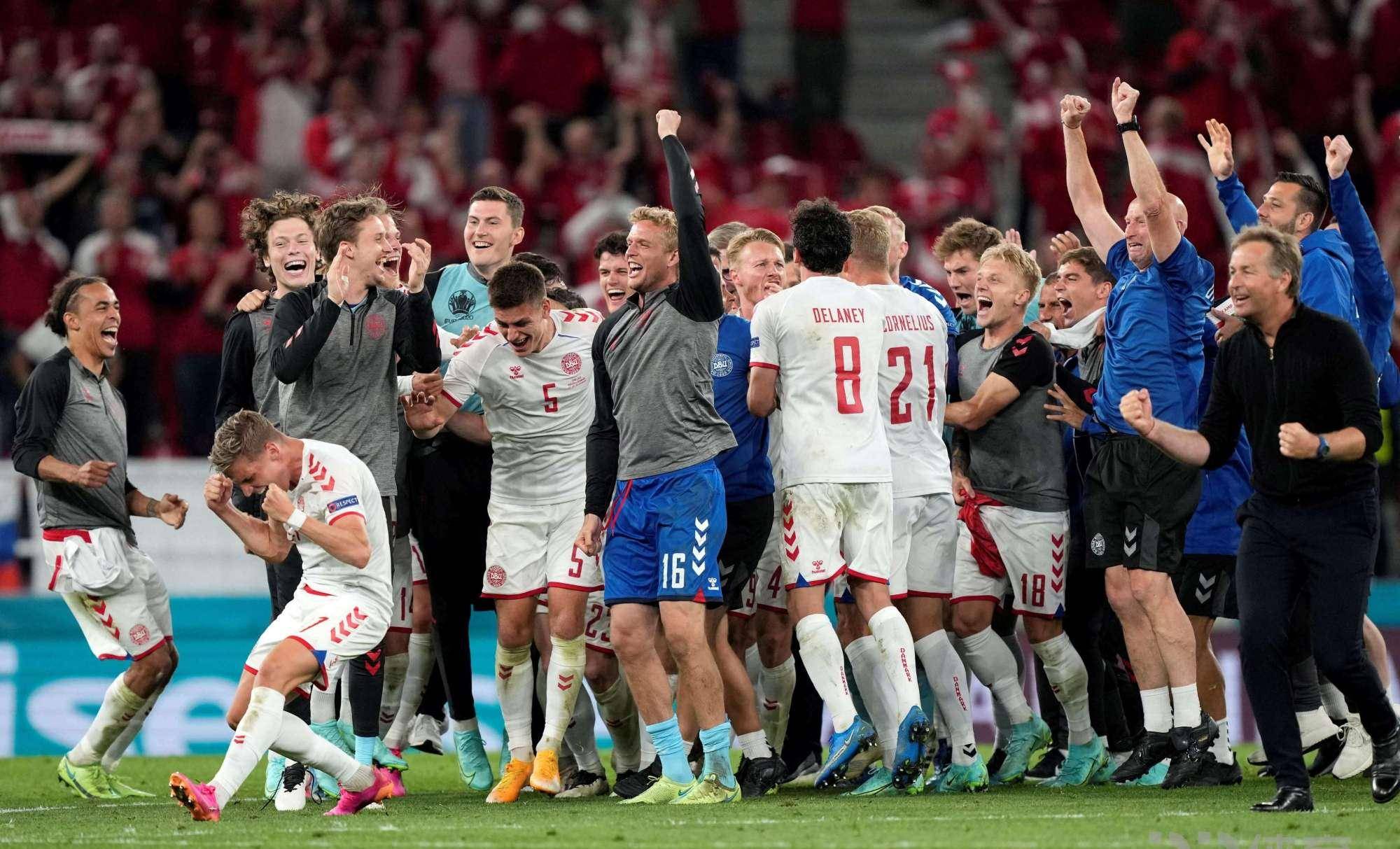 欧洲杯丹麦vs捷克比分预测_丹麦2-1捷克晋级四强_欧洲杯捷克和丹麦