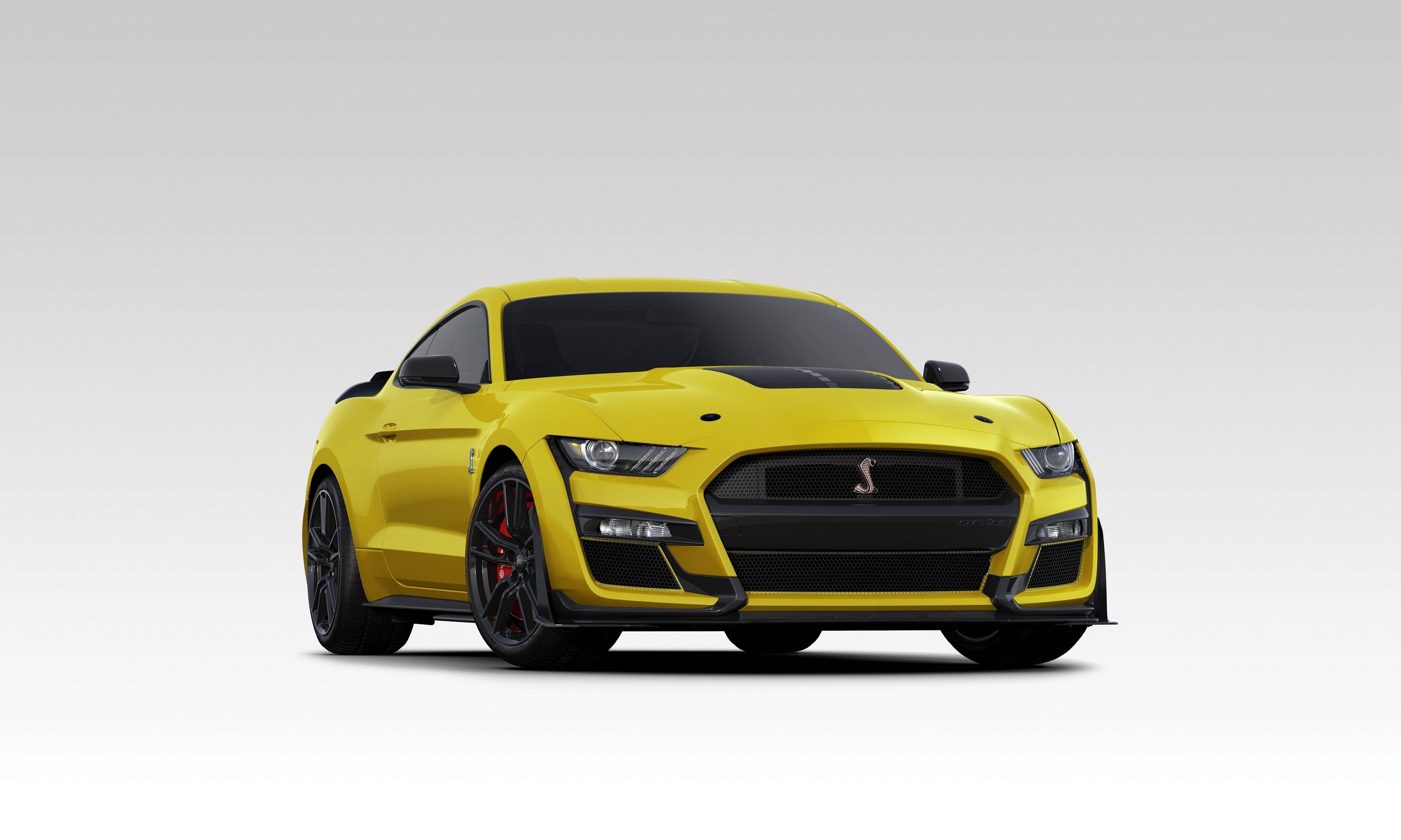 2021款福特mustang 2.3l ecoboost经典掠光黄回归 36.