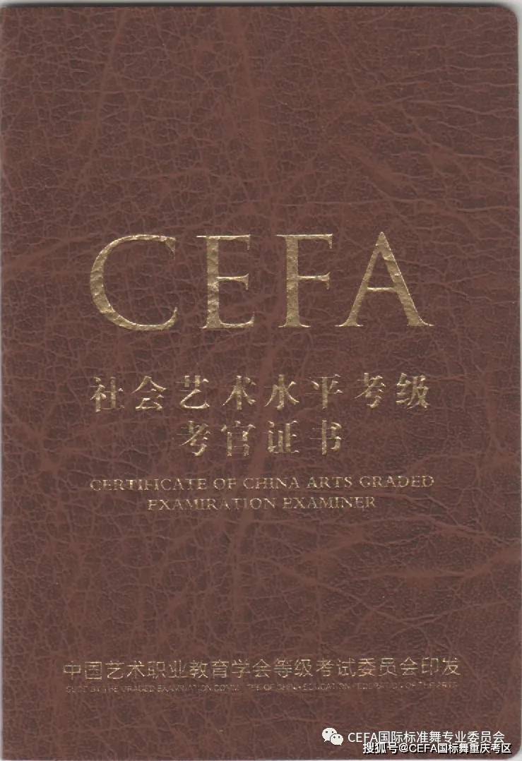 重庆站cefa国标舞教师与评委职业技能培训