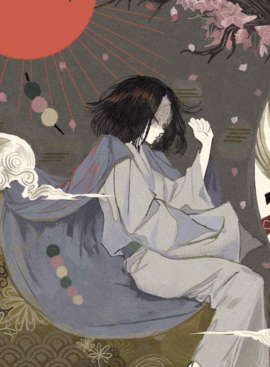 原创浮世绘风格《鬼灭之刃》角色,炭治郎成熟冷静,炎柱大哥气场十足