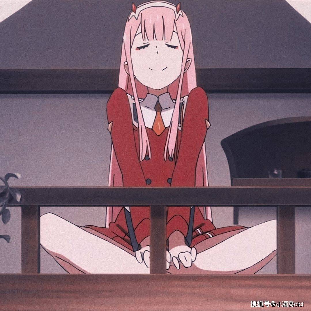 《darling国家队》02,zero two,动漫头像自剪分享,愿