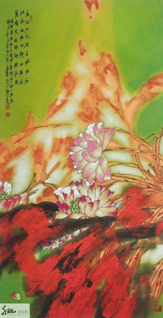 梦幻色彩,现代风神——著名画家胡朝水重彩世界艺术沙龙活动