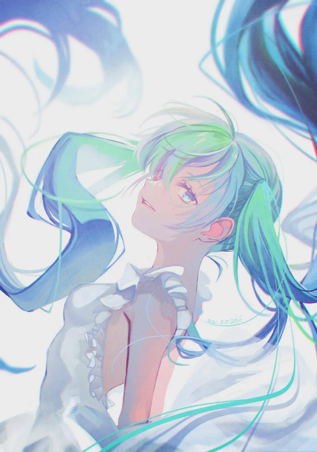动漫美图:2021初音未来