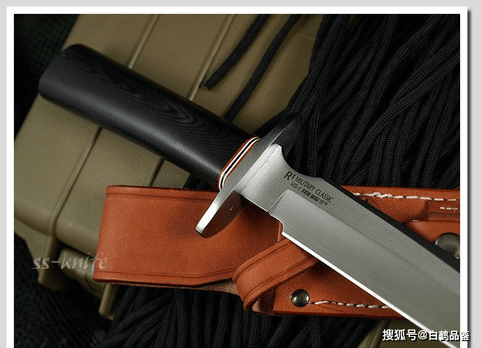 【鉴赏】美国冷钢cold steel 14r1j military classic 经典三美钢平刃