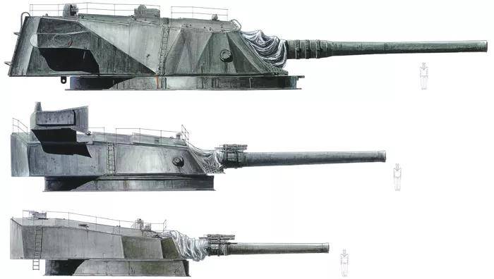 图解大和级战列舰主炮,有史以来最大的舰载火炮_日本