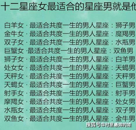 12星座恋爱多久适合