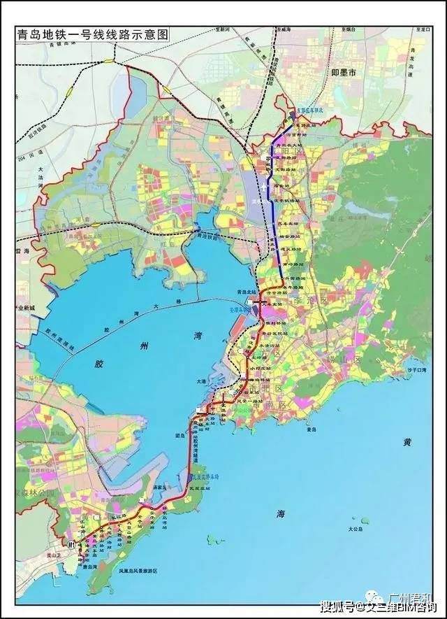 青岛地铁一号线是山东省青岛市轨道交通规划中的一条地铁线路,该线是