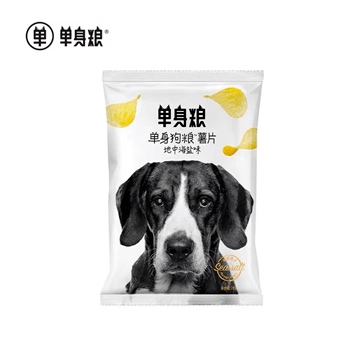 单身狗粮薯片图片来源:单身粮天猫旗舰店