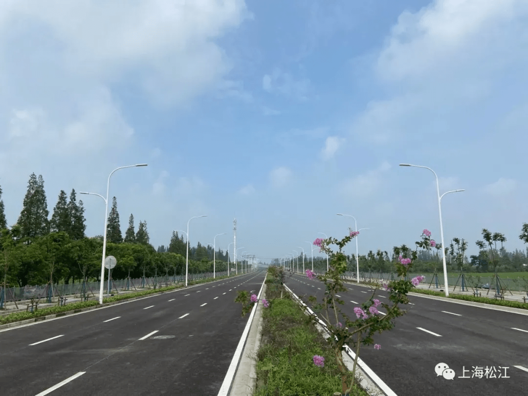 好消息,松江这2条新建道路通车