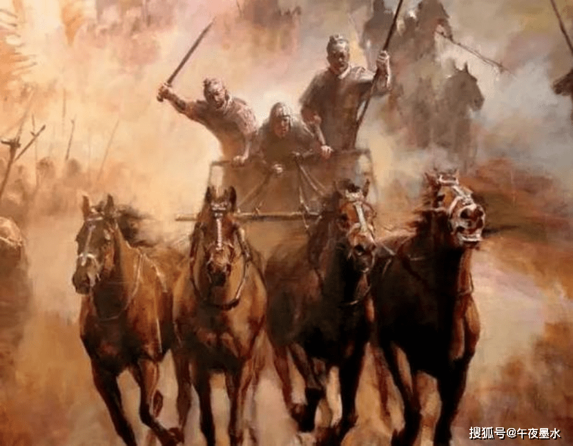 第三次,就是上面提到的孟明视,西乞术和白乙丙三位秦将战败被俘虏的那