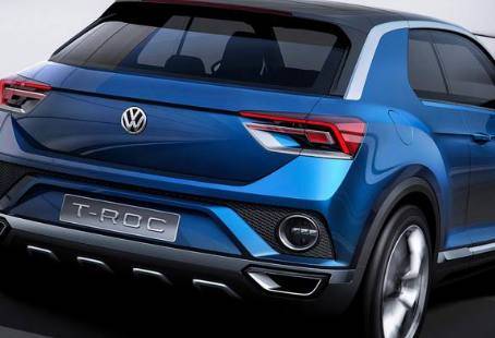 该车身则是明年引入国产的大众全新小型suv—t-roc,至此,一汽-大众