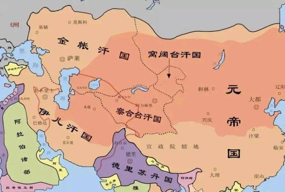 原创元朝灭亡时,蒙古四大汗国为何无人来救?