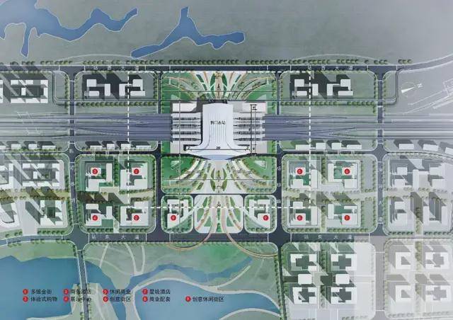 荆门西站建筑概念方案设计获专家评审第一名