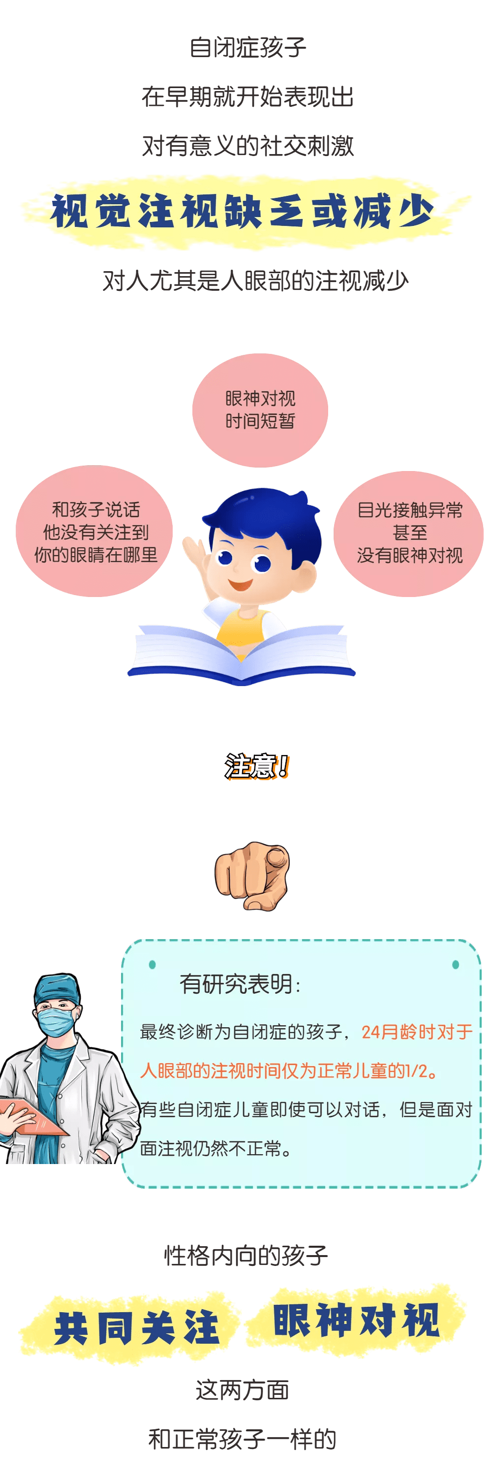 孩子少言寡语,一个人玩是不是自闭症?看这6个方面,别乱贴标签