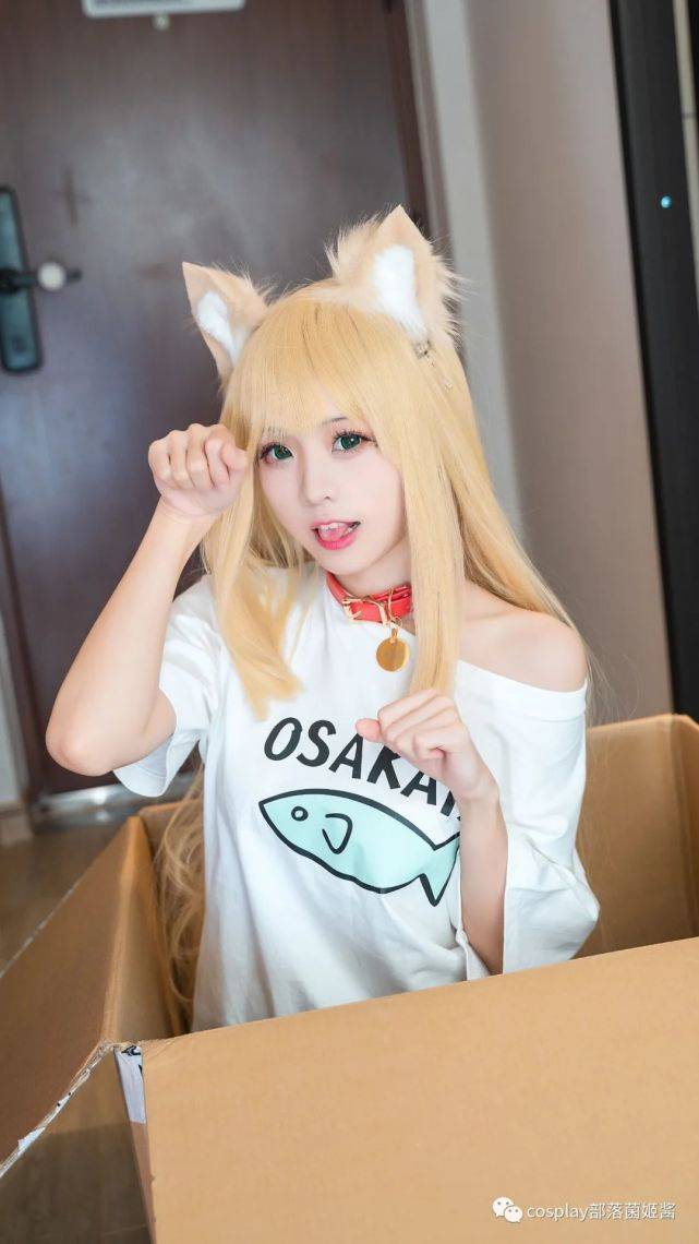 cos:40原猫娘黄豆粉cos正片