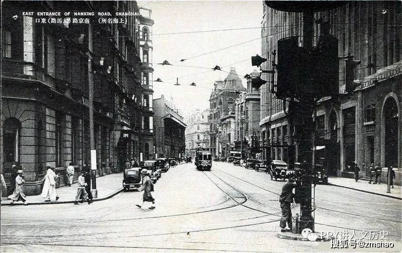 北四川路其他各处的有轨电车英租界交通警察法租界有轨电车1922年霞飞