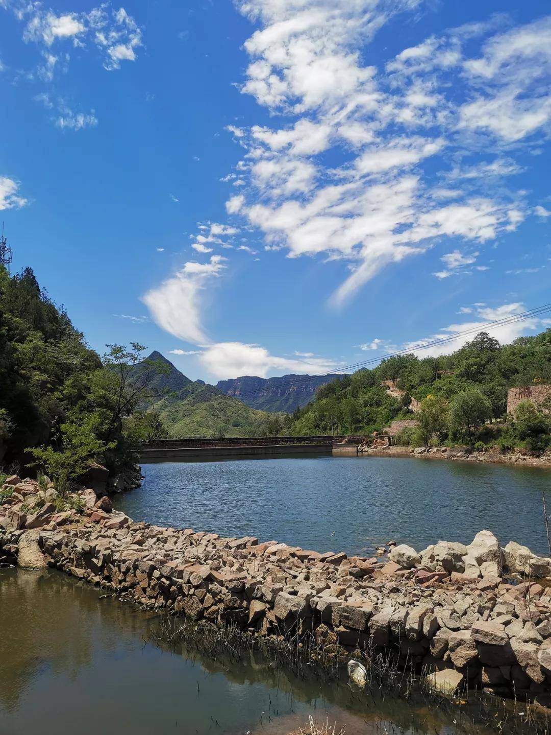 冀晋边陲,井陉测鱼美景_测鱼镇