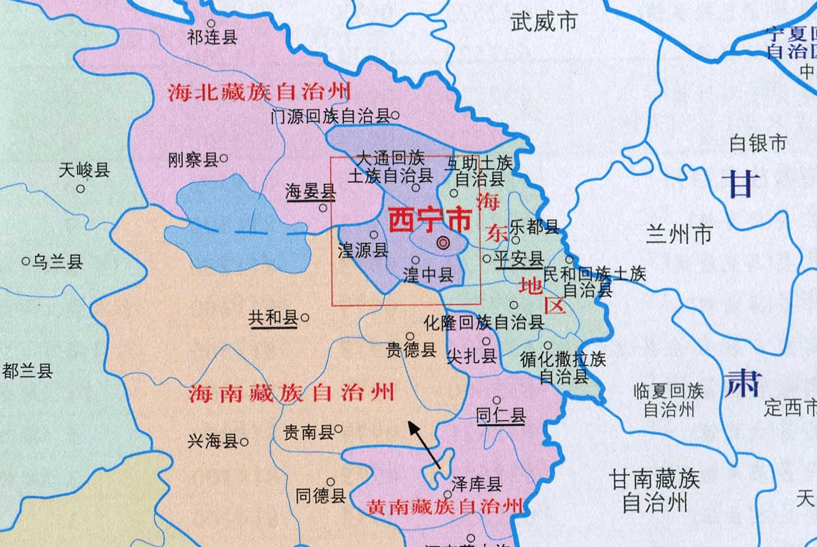 原创青海省的区划调整23个省之一青海省为何有8个市和州