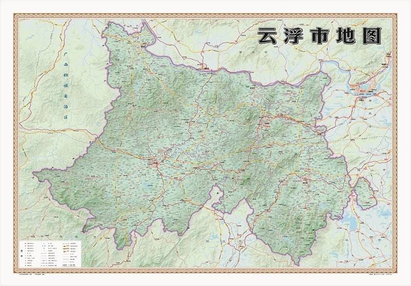 云浮市管辖面积为7779平方千米,下辖2个市辖区(云城区,云安区),2个县