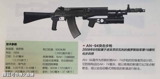 2008年的俄军装备:an94是亮点,pkp机枪射速1000发_步枪